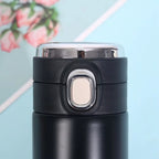 1Pc 400ML Smart Thermos Stainless Steel Water Bottle Led Digital Temperature Display Coffee Thermal Mugs Intelligent Insulation