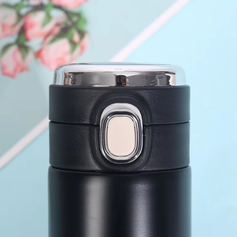 1Pc 400ML Smart Thermos Stainless Steel Water Bottle Led Digital Temperature Display Coffee Thermal Mugs Intelligent Insulation